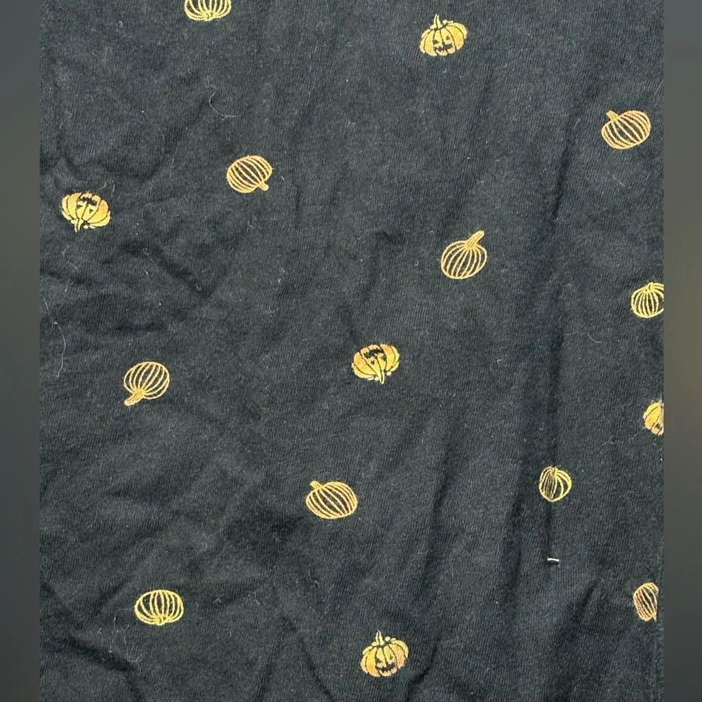 Black and Gold girl's Pumpkin Top
